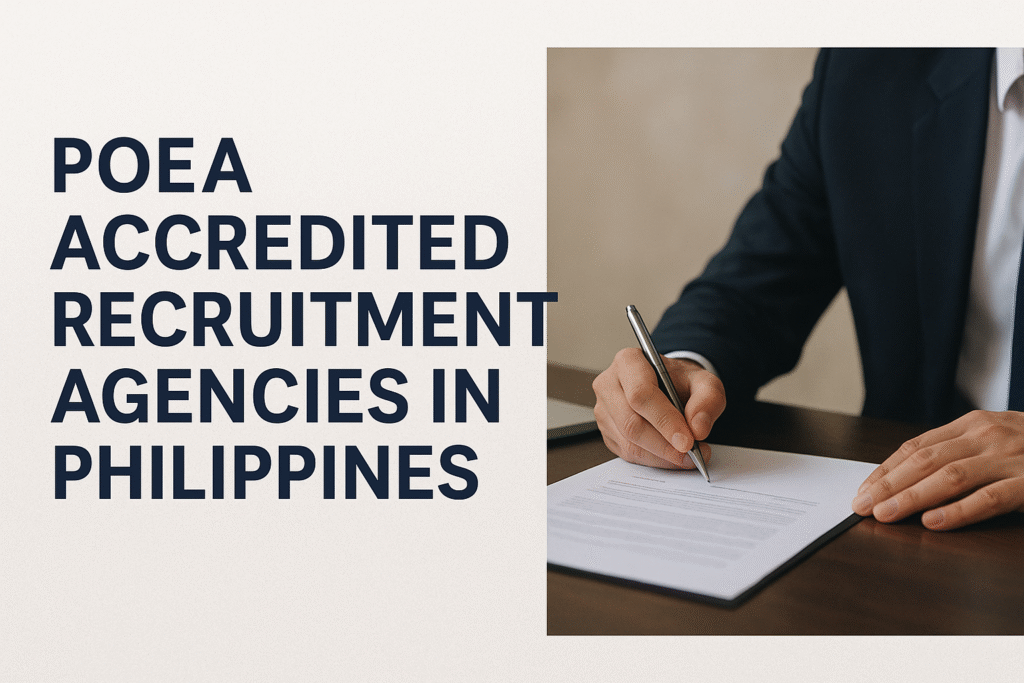 POEA-Accredited Recruitment Agencies in Philippines