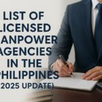 List of Licensed Manpower Agencies in the Philippines (2025 Update)