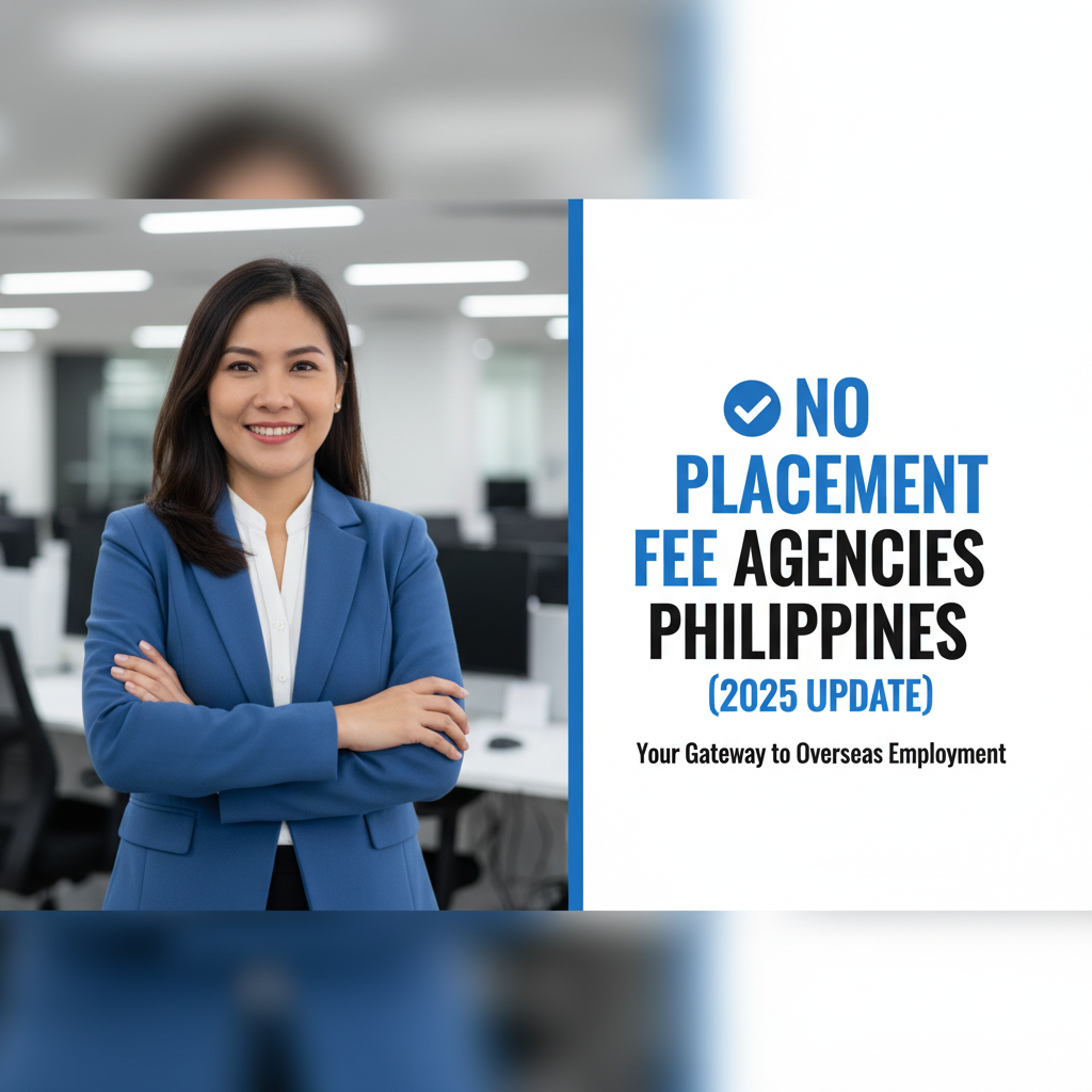 No Placement Fee Agencies Philippines (2025 Update)