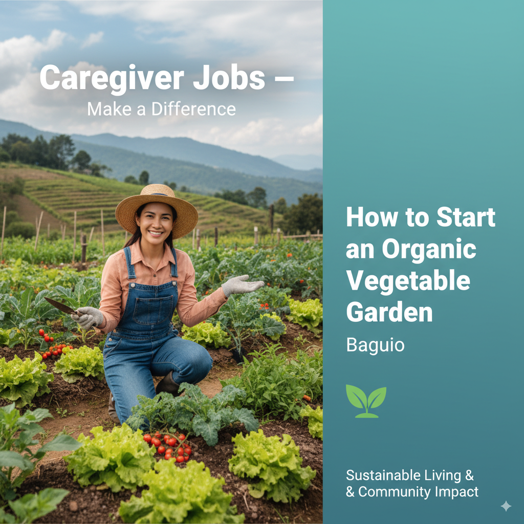how to start organic vegetable garden Baguio