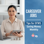 tips for OFWs saving money monthly