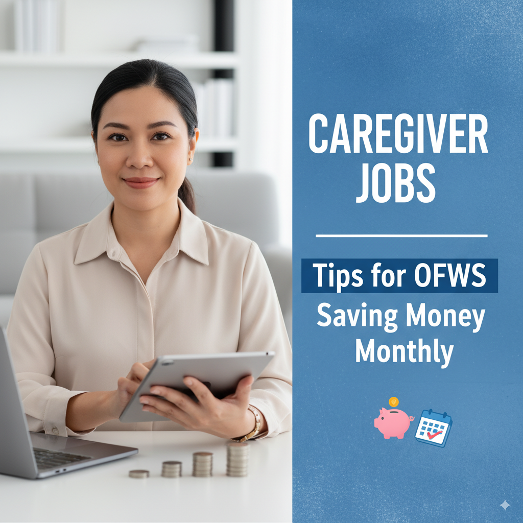 tips for OFWs saving money monthly