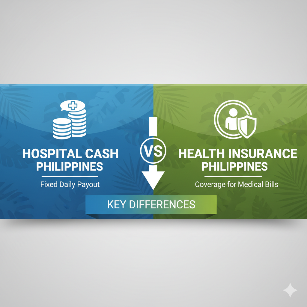 Hospital Cash vs Health Insurance Philippines Differences