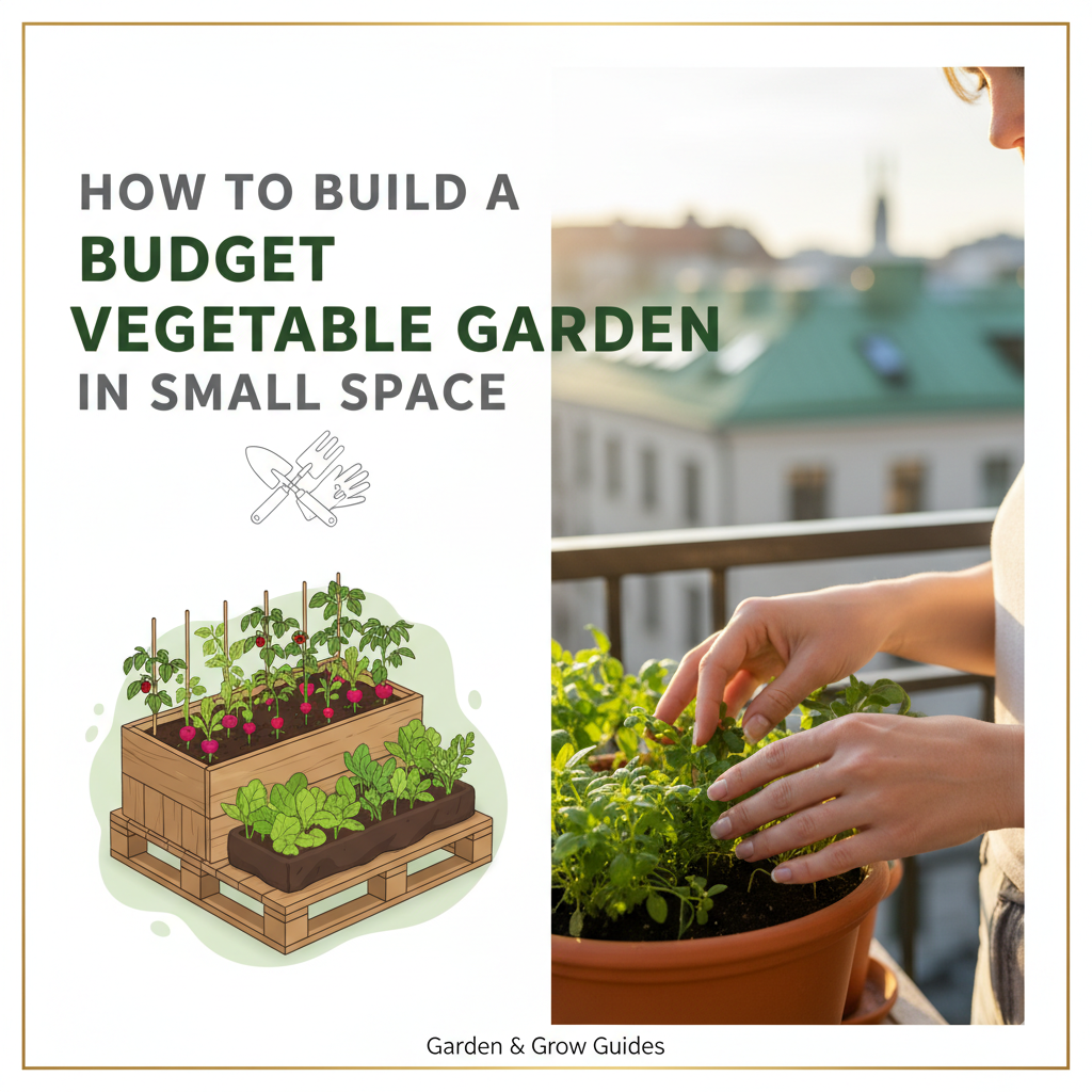How to Build a Budget Vegetable Garden in Small Space