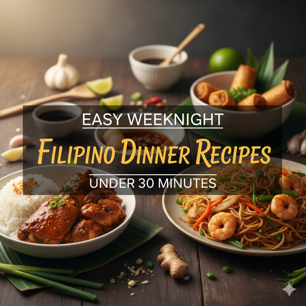 Easy Weeknight Filipino Dinner Recipes Under 30 Minutes