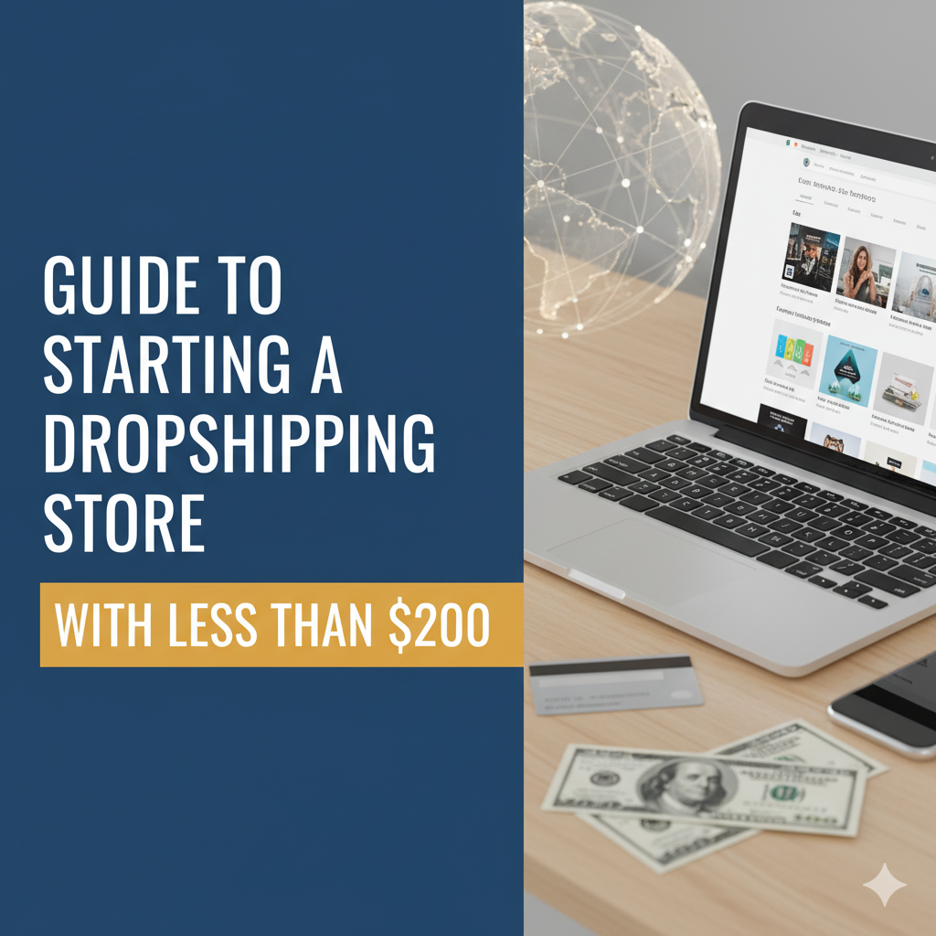Guide to Starting a Dropshipping Store with Less Than $200